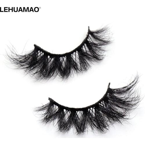 Makeup Eyelashes 3D Mink Lashes Full Strip Fluffy Soft Wispy Natural Cross Eyelash Extension Reusable Lashes Mink False Eyelashe