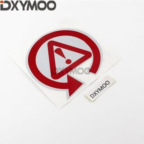 Motorcycle Sticker Bumper Bike Luggage Case Decorate Warning Exclamation Mark DANGER Bumper Car Styling Tape