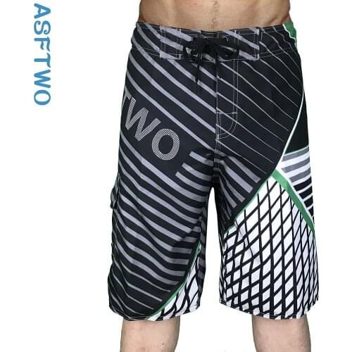 New twill cross-border hot peach skin quick-drying surf beach pants fitness mens shorts wholesale
