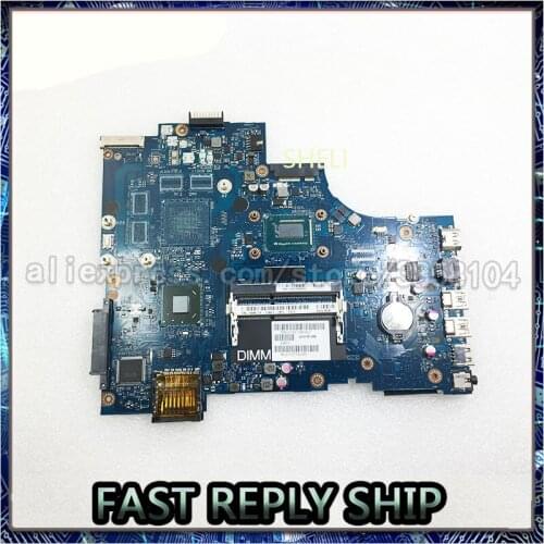 SHELI For DELL 17R 3721 Laptop Motherboard With i3-3217U CPU DDR3 CN-00KC18 00KC18 0KC18 LA-9102P 100% Working