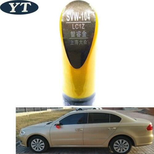 Car scratch repair pen, auto painting pen GOLD color for volkswagen polo golf 6,7 touran passat tiguan CC ,car painting pen