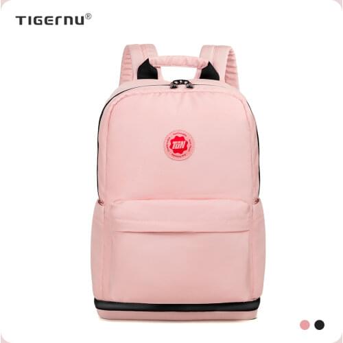 Tigernu New Light Weight Casual 15 inch Anti Theft Laptop Backpacks Fashion School Bags Summer Travel backbag For Teenage Girls