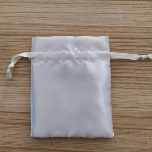 50pcs CBRL 8*12cm Satin drawstring jewelry gift bags ornament bag pouch for jewelry storage and packaging