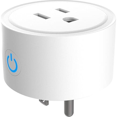 Wi-Fi Plug Wireless Wifi Smart Socket APP Remote Control Voice Control Schedule Function Smart In-wall Socket Outlet 10A