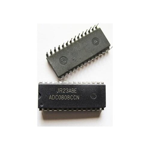 1pcs/lot ADC0808CCN ADC0808 DIP-28 In Stock