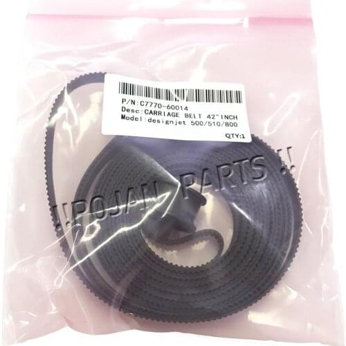 10pcs X Carriage Belt C7770-60014 42inch B0 Fit for DesignJet 500 PS 510 800 PS printer plotter parts POJAN Store