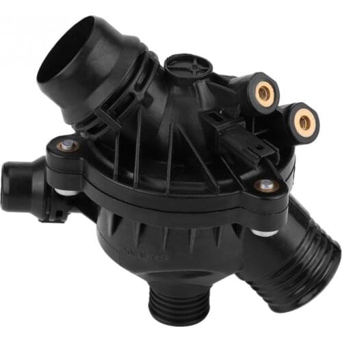 11537549476 Car Engine Coolant Water Outlet Thermostat with Housing for BMW E90 330 E60