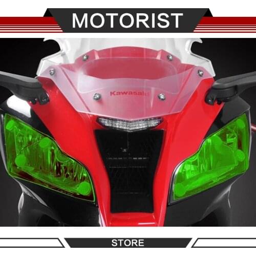 Motorcycle ABS accessories front headlight cover screen headlight lens for kawasaki Ninja ZX-10R 11-15