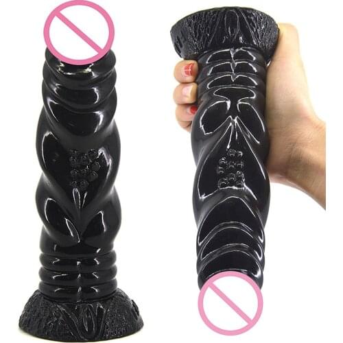 Dog Dildo Butt Plug Realistic Design With Suction Fake Penis Vagina Massager Anal Plug Sex Products For Man Women Sex Store