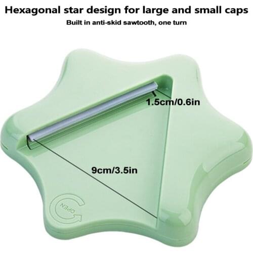 Multifunctional Bottle Opener Household Kitchen Can Opener Non-Slip Manual Capping Device Labor-Saving xqmg Openers Kitchen Tool