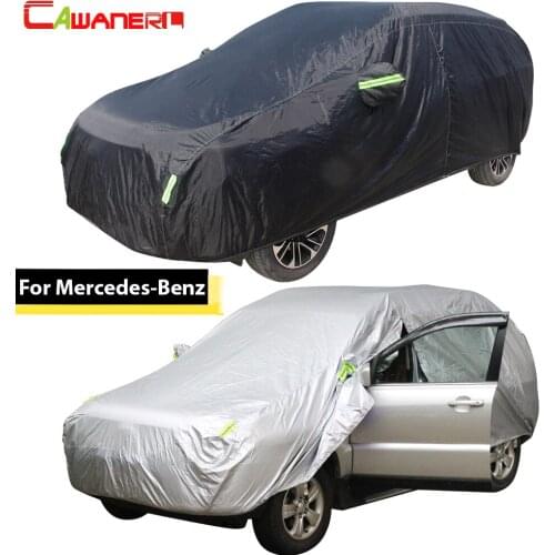 Cawanerl For Mercedes Benz A B C E S R CL CLS CLK G GLA GLK GLE GL ML Class Car Cover Waterproof Sun Rain Snow Protection Covers