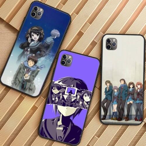 Disappearance of Haruhi Suzumiya Phone Cases for iPhone 11 12 mini pro XS MAX 8 7 6 6S Plus X 5S SE 2020 XR
