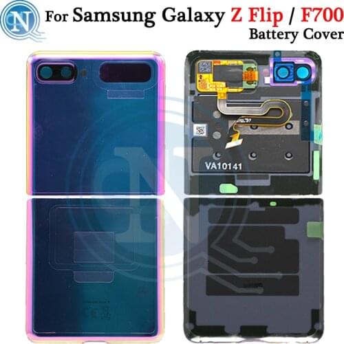 Original quality for Samsung Galaxy Z Flip back housing with flex cable for Samsung Galaxy Z Flip F700 SM-F700F/DS back cover