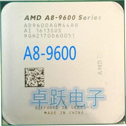 AMD A8-Series A8-9600 A8 9600 3.1 GHz 65W Quad-Core CPU Processor AD9600AGM44AB Socket AM4 free shipping