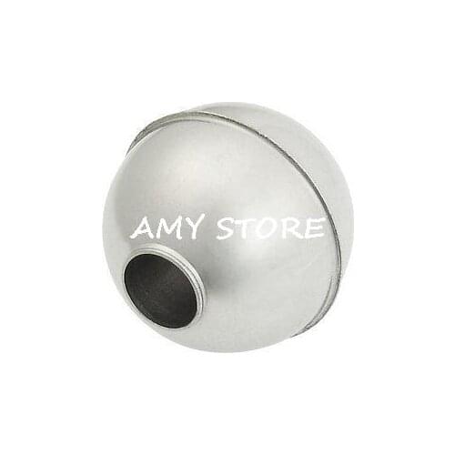 Tank Pool Water Level Sensor Stainless Steel Floating Ball 30mm x 29mm x 9.5mm