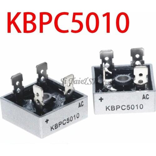5PCS KBPC5010 1000V 50A Diode Bridge bridge rectifier new and original IC