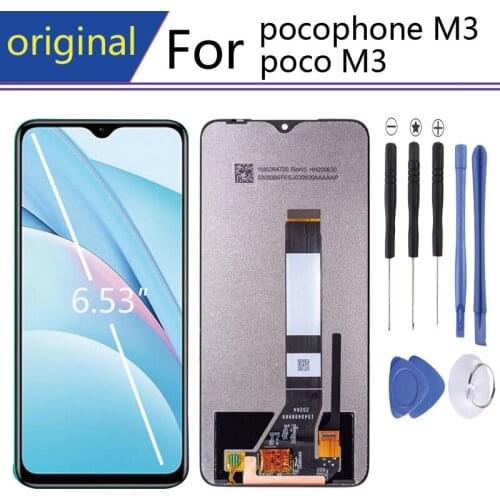 For xiaomi Poco m3 lcd Display For Xiaomi Pocophone m3 Screen lcd For poco m3 Screen lcd M2010J19CG M2010J19CT pantalla