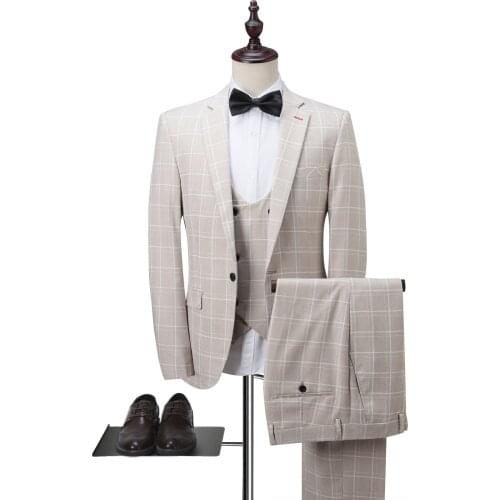 2018 Men Wedding Suits Slim Fit 3 Pieces Tuxedo Groom men floral suits wedding mens suit vest pants men suit