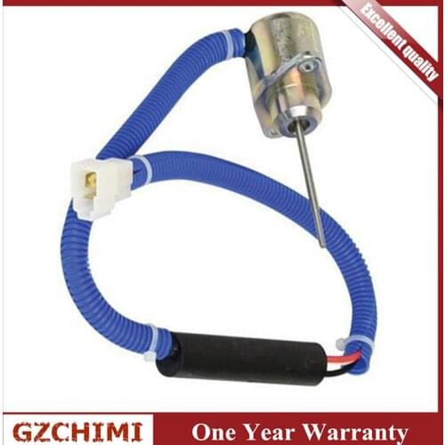 OEM 1G820-60022 New 12V Diesel Shutoff Solenoid Valve For Woodward Kubota 1G820 60022 1G820-60022 G82060022