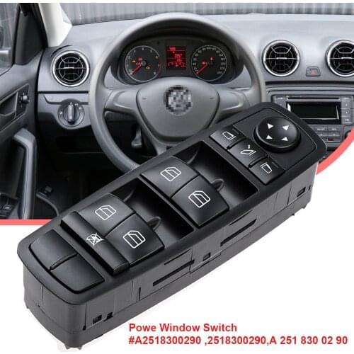 YAOPEI Power Window Switch 2518300290 A2518300290 A 251 830 02 90 For Mercedes W164 GL320 GL350 GL450 ML320 ML350 ML450