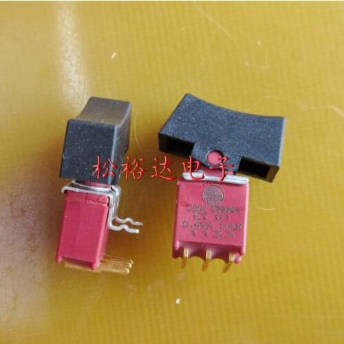 Original New 100% ET01 rocker switch 3pin 2gear bend feet gold-plated feet 0.4VA