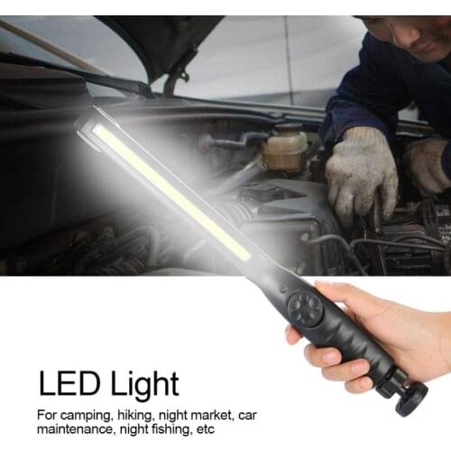Portable Lamp COB Torch Working Inspection Light Flashlight Camping Car Maintenance USB Charging Lighting Lamp