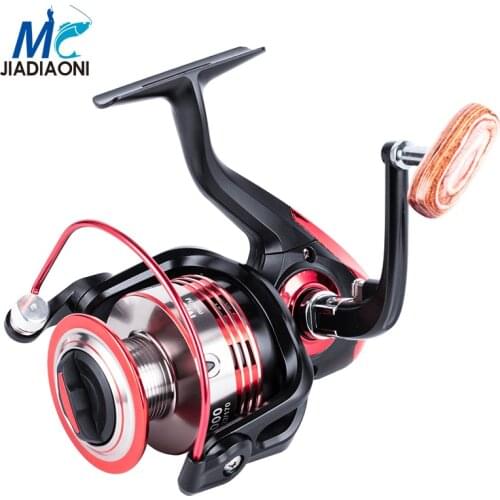JIADIAONI Fishing Reel Spool Spinning Reel Left/Right Hand Fishing Reel Wheels Stainless Steel Bearings Fishing Accessories