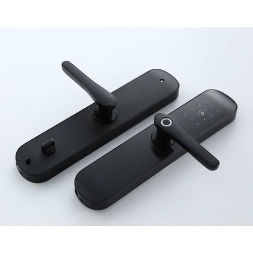 Spot a grip fingerprint password lock apartment and homestay anti-theft smart door lock bedroom remote Bluetooth password lock