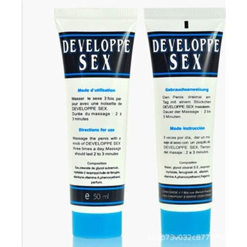 50ML Male Peni Enlargement Massage Cream Lubricant Gel Thickening Growth Increase Ointment Erection Let You Be Real Male Product