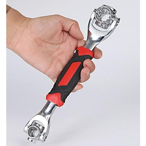 Universal 360 Degree 48 in 1 Tools Socket Steel Tiger Wrench with Spline Bolts Torx 6-Point Furniture Car Repair Hand Tools