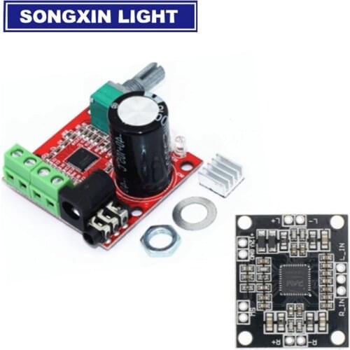 12V Mini Hi-Fi PAM8610 Audio Stereo Amplifier Board 2X10W Dual Channel D Class Lowest Price