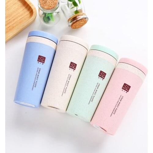 300ml Thermal cup for Kids Vacuum Flask Insulated Thermo Mug Water Bottle Drinkware Thermoses thermocup Plastic Cups With Lid