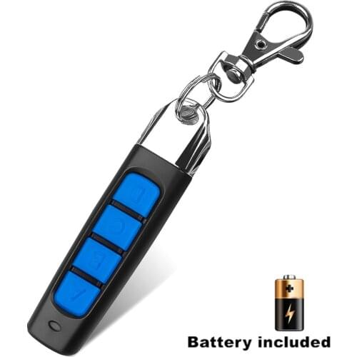 4 channal 433mhz Cloning Remote Control RF Wireless Transmitter Key for Electoric Door Car garage Door Red Black Blue ABCD Type