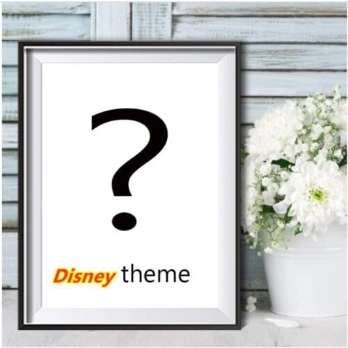 Disney 5D Diamond Painting Mysterious Cartoon Mickey Pictures DIY Diamond Embroidery Painting Full Drill Home Decor Gift