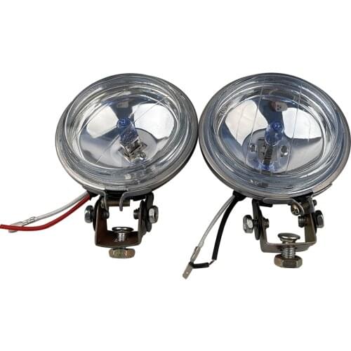 Car Fog Light Working Light 3 Inch Round Lamp Auto Reversing Motorcycle Accessory 12V 24V 100W 2PCS