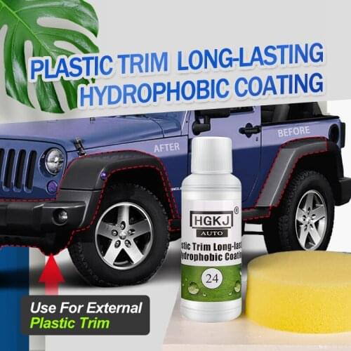20ml/50ml Car accessories Plastic Trim Long-lasting Hydrophobic Coating Auto Liquid Coat Super Hydrophobic Glass Coating Cleaner