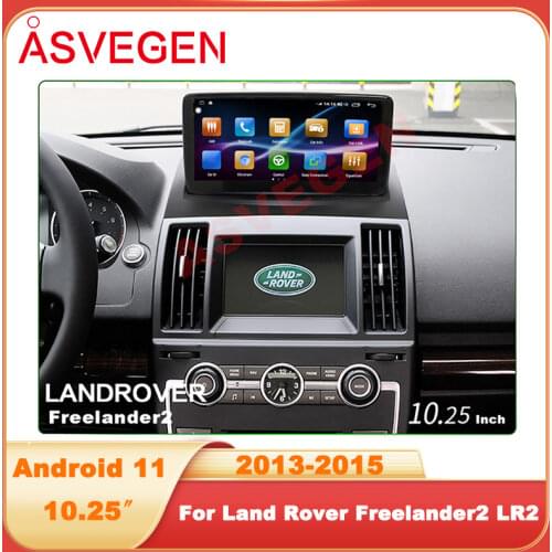 10.25" Android 10 Tesla Car Multimedia Radio Player For Land Rover Freelander2 LR2 2013-2015 Auto Stereo GPS Navigation