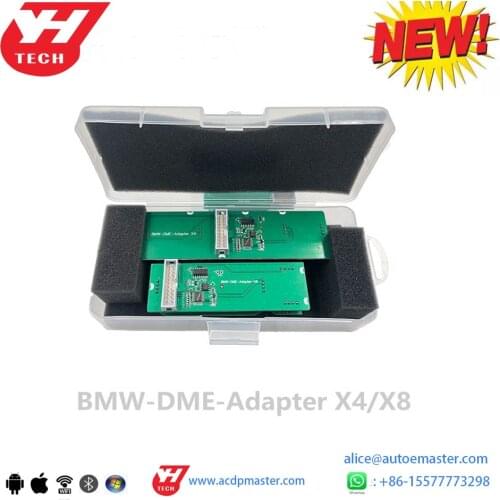 No soldering, no risk!Yanhua mini ACDP bench mode adapters X4-X8 for petrol DME