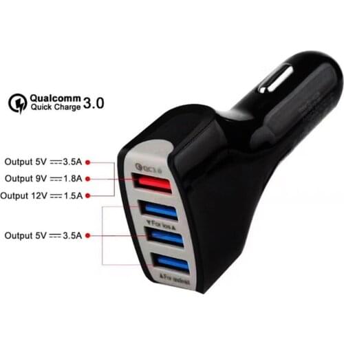 EECX Cigarette Lighter Splitters For Mobile Phones