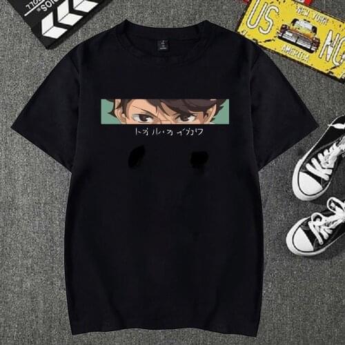 Haikyuu Printed T-shirts Men Summer Graphic Tees