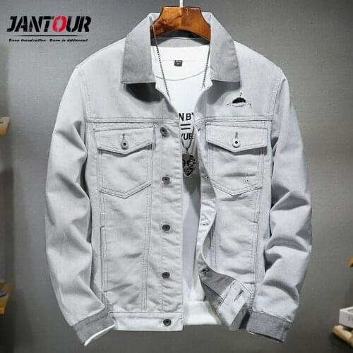 JANTOUR Mens Biker Jackets