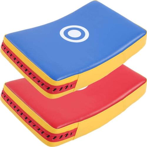 Taekwondo Kick Boxing Pad Martial Arts Muay Thai Karate Pad Sanda Taekwondo Boxing PU Target Bag Side Kick Punch Pad Equipment