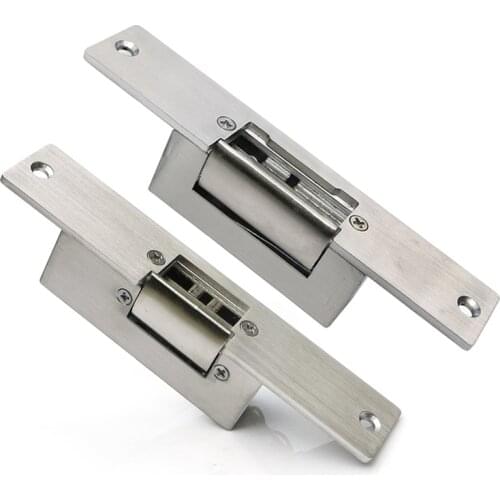 Electric Strike Door Lock Electronic For Access Control System New Fail Secure Stainless Door 12V DC Fail-Secure NO NC Lock