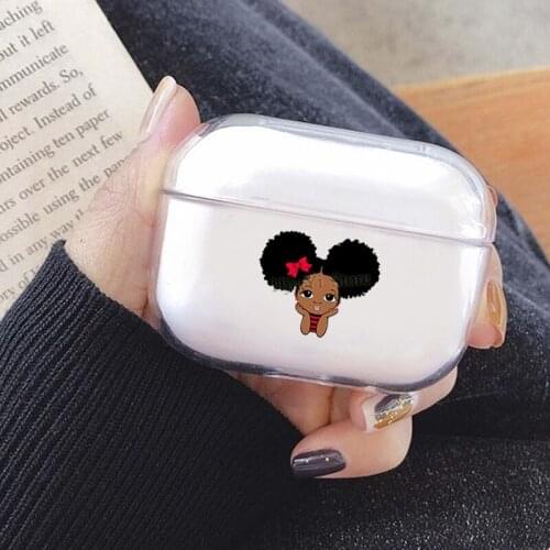 Afro Girl Fashion African Beauty girls Cover For AirPods Pro 3 Air Pods Case Earphone Accessories TPU Protector Airpods3 Case