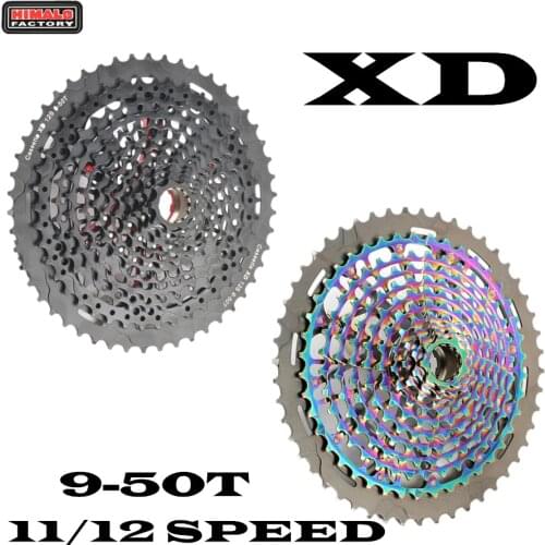 MTB 12 11-speed 9-50T cassette tape Ultimate XD cassette tape Rainbow 375g ULT cassette tape ultra-light 12s bicycle freewheel