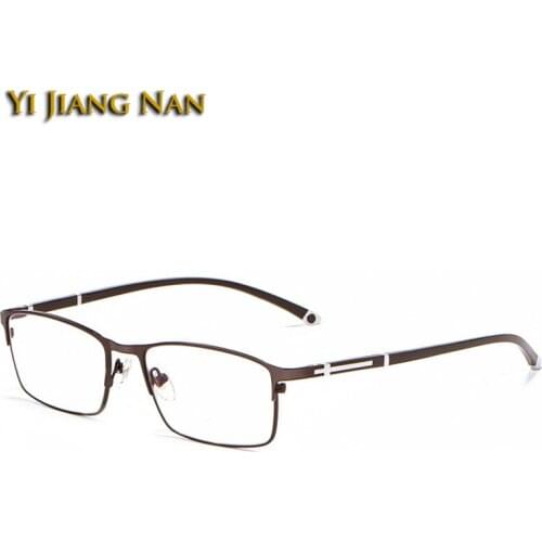 Men Optical Eyeglasses Spectacle Frames Brown Women Fashion Glasses Lenses Eyewear for Prescription Gafas Hombre
