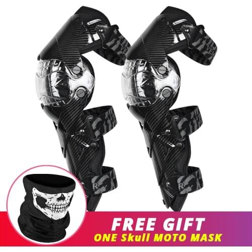 Black Motorcycle Knee Protector Knee Pad Men Equipment MX Motorbike Protective Gear Knee Gurad Rodiller Motocross Joelheira Gear