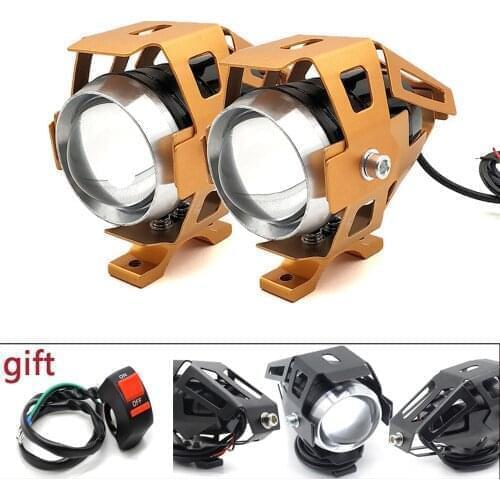 Newest Motorcycle Headlights U5 Led Spotlight Auxiliary Lamp For Ducati 400 620 695 696 796 821 797 900 MONSTER M750 Accessories