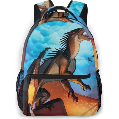 Wing Of Fire Backpack for Girls Boys Travel RucksackBackpacks for Teenage school bag