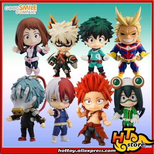SALE0a Original Good Smile Company Action Figure - All Might Izuku Katsuki Shoto Ochaco Tsuyu Eijiro Tomura "My Hero Academia"